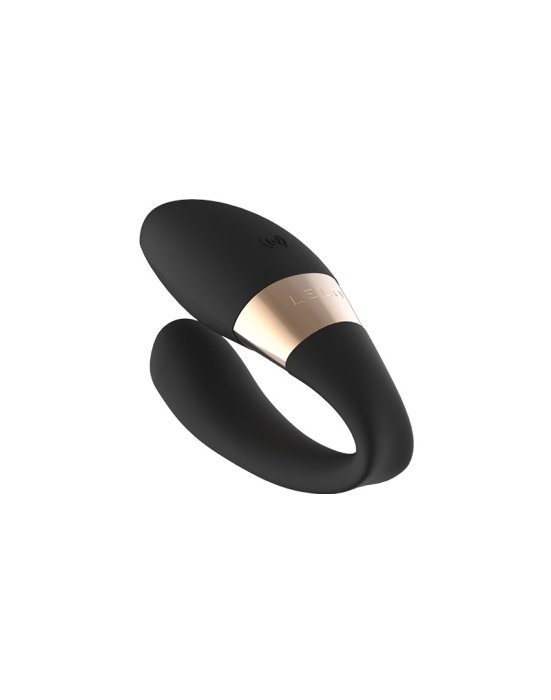 LELO - Tiani Duo - Couple Vibrator with Remote Control - Black - accesorii incluse