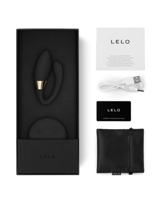 LELO - Tiani Duo - Couple Vibrator with Remote Control - Black - detaliu design