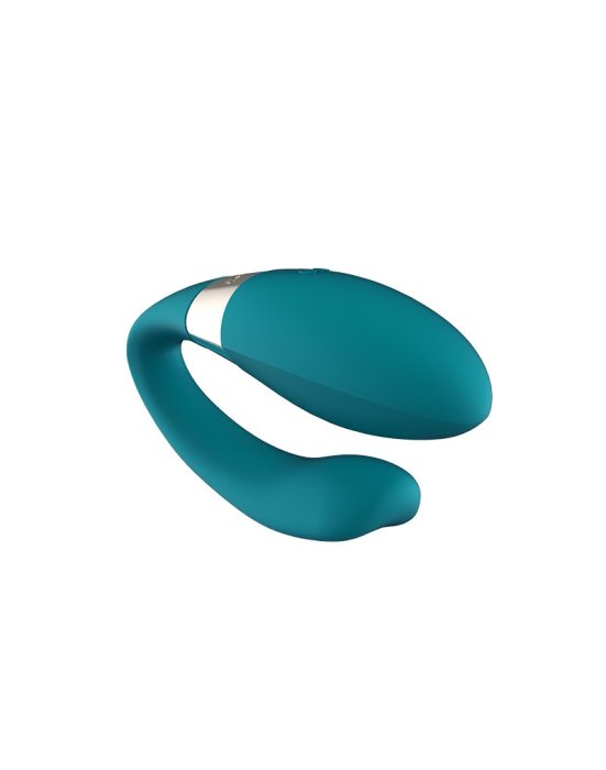 LELO - Tiani Duo - Couple Vibrator with Remote Control - Ocean Blue - detaliu ambalaj