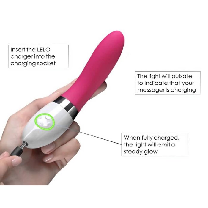Vibrator de Lux Lelo »Liv 2 Cirese« 17,4 cm - Roz