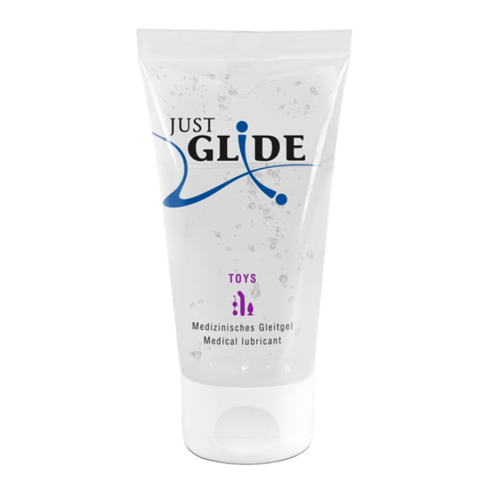 Lubrifiant Vegan Just Glide "Toys" 50 ml - detaliu design