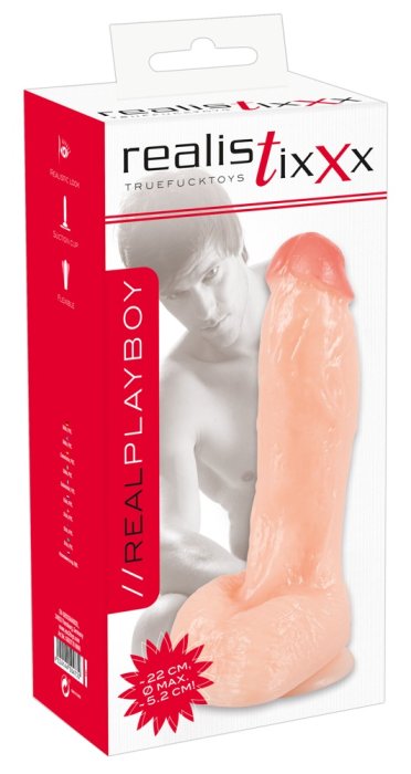 Dildo Realistixxx "Real Playboy" 22,5 cm - Natural