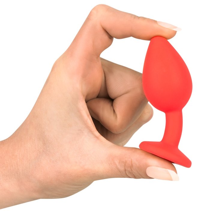 Anal Plug You2Toys »Colorful Joy« 7,2 cm - Rosu