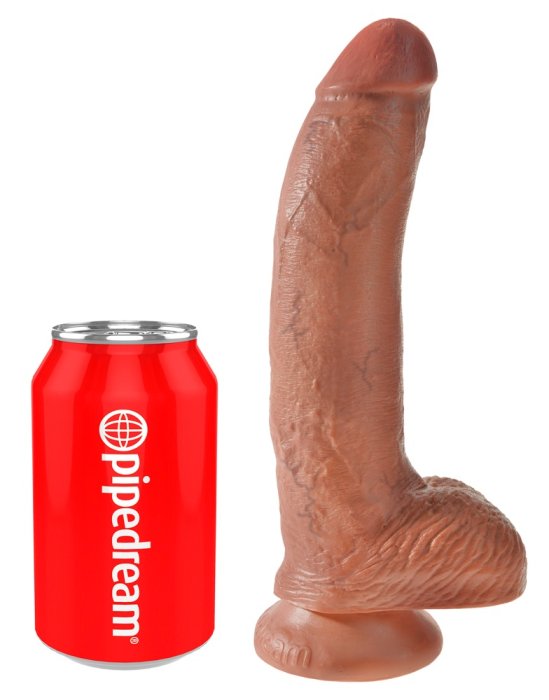 Dildo Pipedream "King Kock" 23 cm - Maro - detaliu design