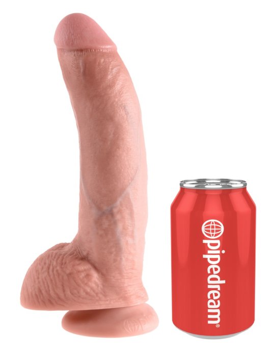 Dildo Pipedream "King Kock" 23 cm - Natural - detaliu design