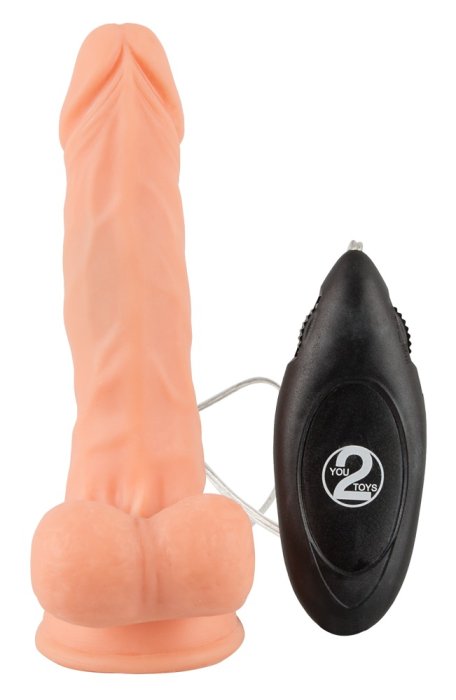 Realistixxx Vibrator Penis TPE 19 cm - dimensiuni complete