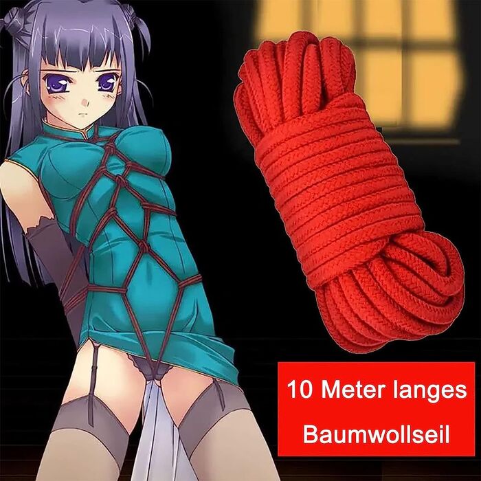 Sfoara Bondage Excellent Power "Sex Extra"10 Metri - Rosu##