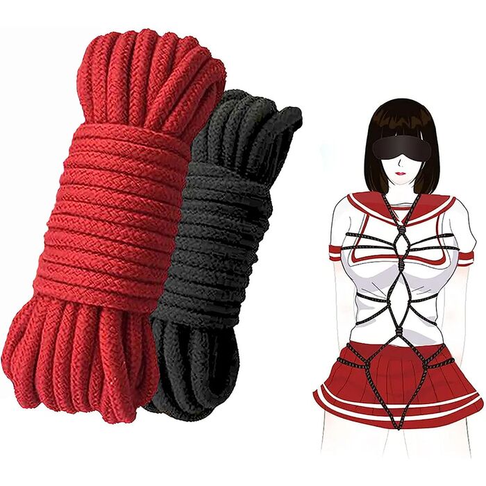 Sfoara Bondage Excellent Power "Sex Extra"10 Metri - Rosu##