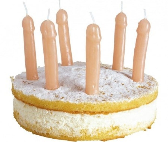 Set Lumanari Ceara Erotica "Candles Penis" 7 cm - Natural##
