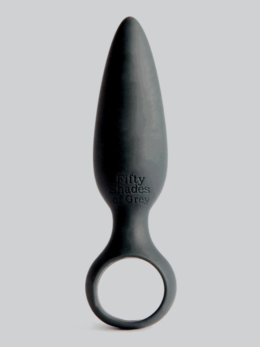 Butt Plug Anal Fifty Shades Of Grey "Something Forbidden" 10,8 cm - Negru##
