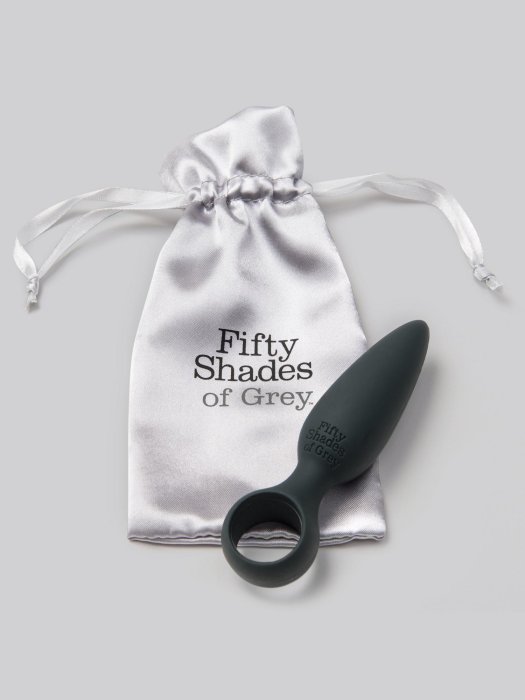 Butt Plug Anal Fifty Shades Of Grey "Something Forbidden" 10,8 cm - Negru