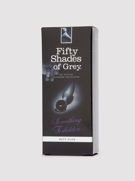 Butt Plug Anal Fifty Shades Of Grey "Something Forbidden" 10,8 cm - Negru##