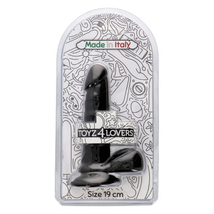 Dildo Toyz4Lovers "Emilio" 19cm - Negru##