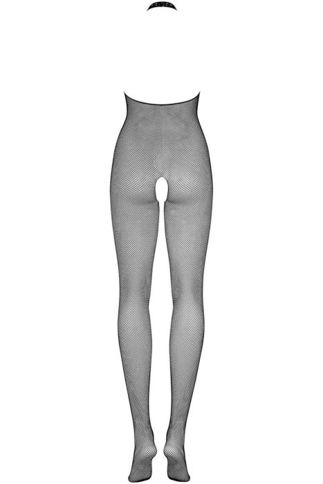 Bodystocking Decupat N101 Obsessive - Negru