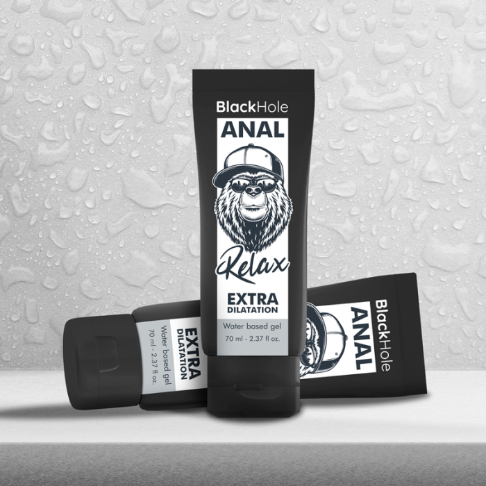 Lubrifiant Black Hole "Anal Relax" 70 ml##