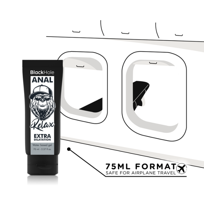 Lubrifiant Black Hole "Anal Relax" 70 ml##