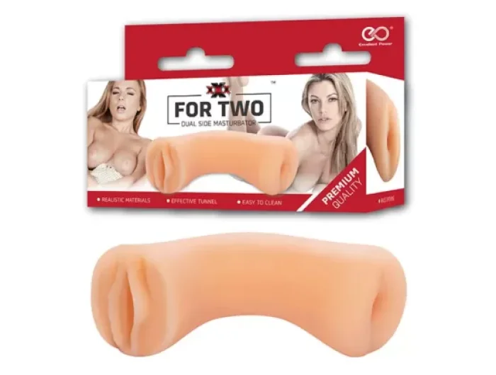 Masturbator XXX Dual Side, Vagin si Anus - vedere frontala