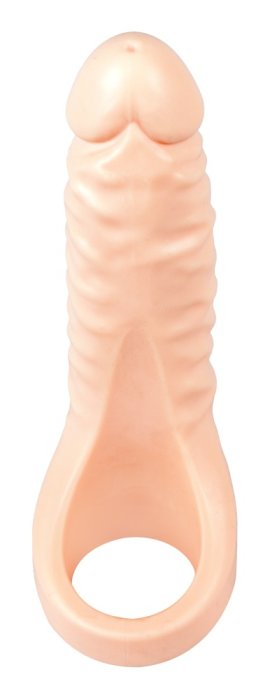 Prelungitor Penis Realistixxx »Double Fucke« 18 cm - Natural - detaliu finisaj