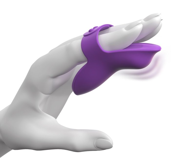 Finger Vibrator, Elite Silicon, Fantasy for Her - culoare si material