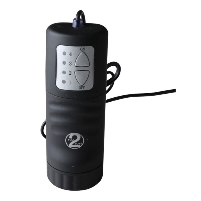 Ou Vibrator You2Toys »Velvet« 6 cm - Negru