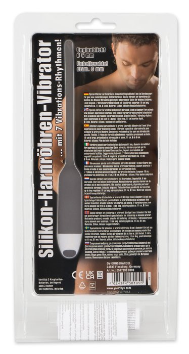 Vibrator You2Toys »Men Dilatator« 19 cm - Negru