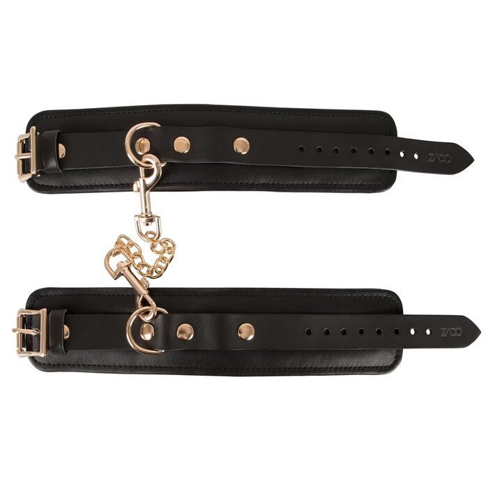 Catuse Piele Naturala Zado "Wild Thing" - Neagra##