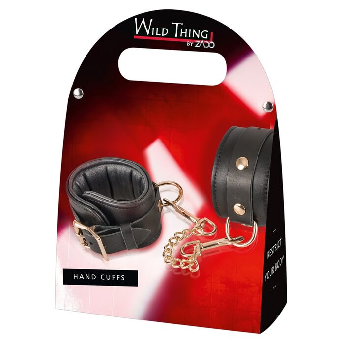 Catuse Piele Naturala Zado "Wild Thing" - Neagra