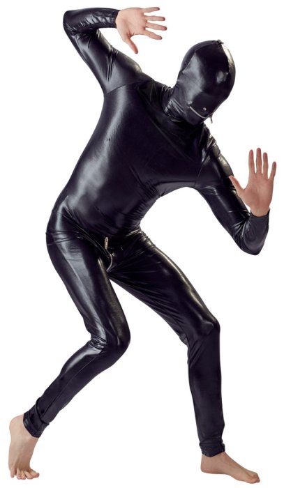 Salopeta Neagra Wetlook Full Body