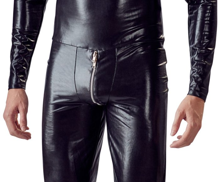 Salopeta Neagra Wetlook Full Body