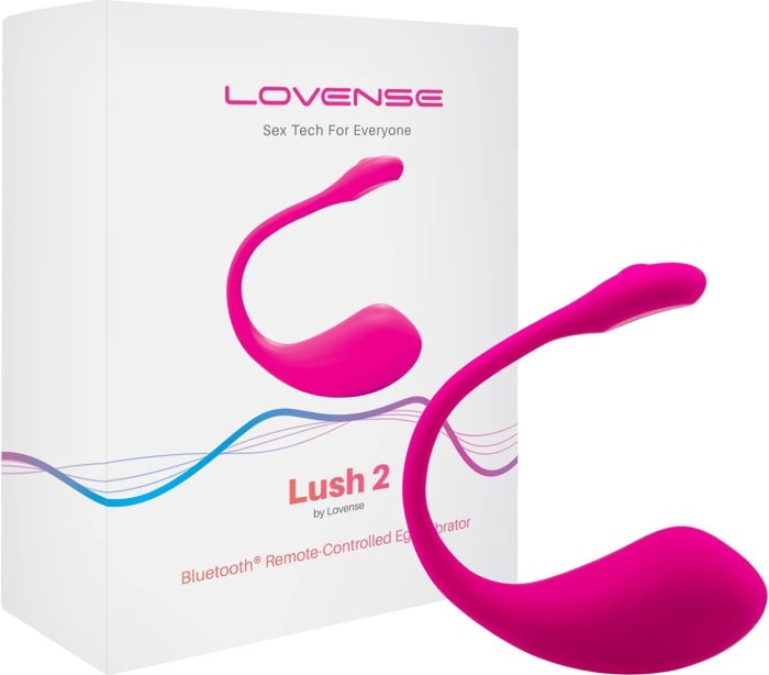 Vibrator Cupluri Lovense »Lush 2« 12,2 cm - Roz