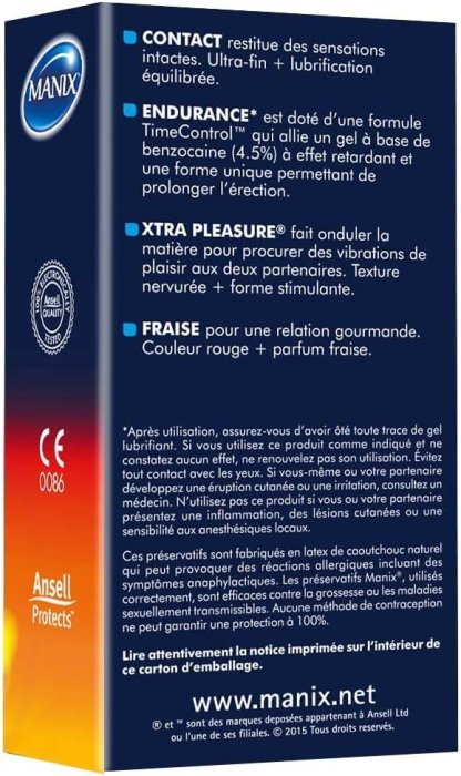 Prezervative, Manix, Tentations Discovery Kit, 14 Buc. - detaliu design