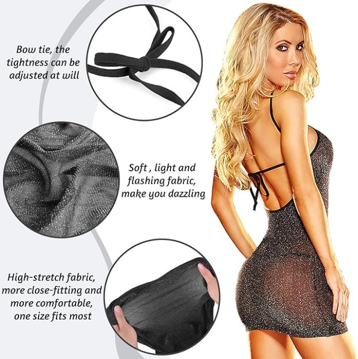 Rochie Mini LapDance - Negru