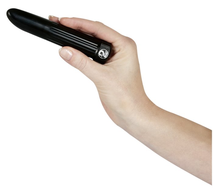 Mini Vibrator Seven Creations »Lady Finger« 13 cm - Negru - vedere laterala