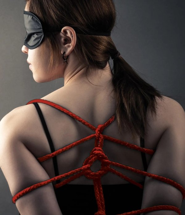 Sfoara Bondage Fetish Dreams "Bondage Rope" 5 Metri - Rosu##