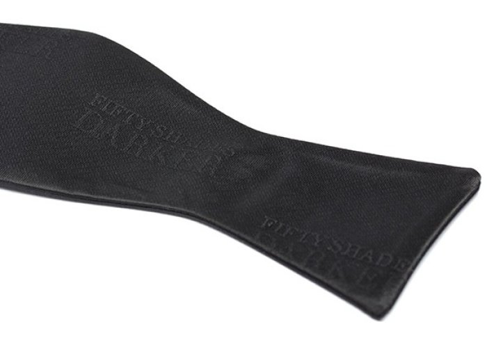 Papion "Fifty Shades Of Grey" 100 cm - Negru##