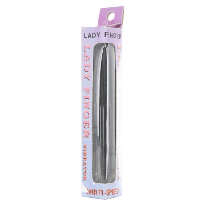 Mini Vibrator Seven Creations »Lady Finger« 13 cm - Negru - detaliu design