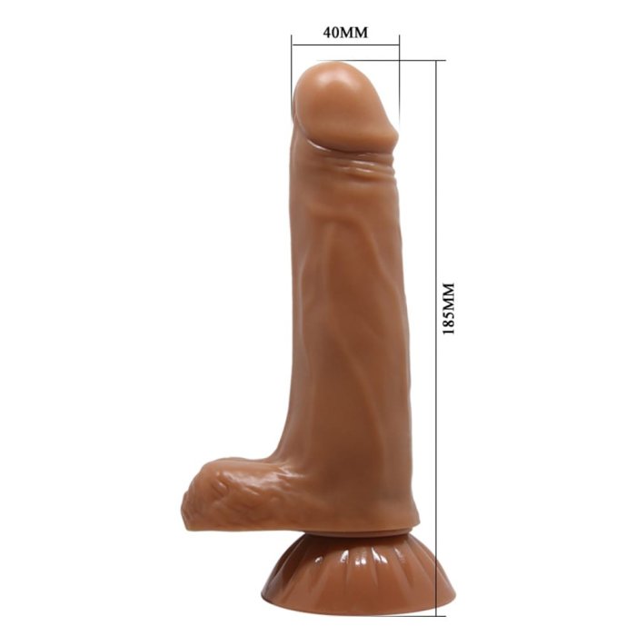 Vibrator Lybaile »Easton« 18,5 cm - Natural - culoare si material