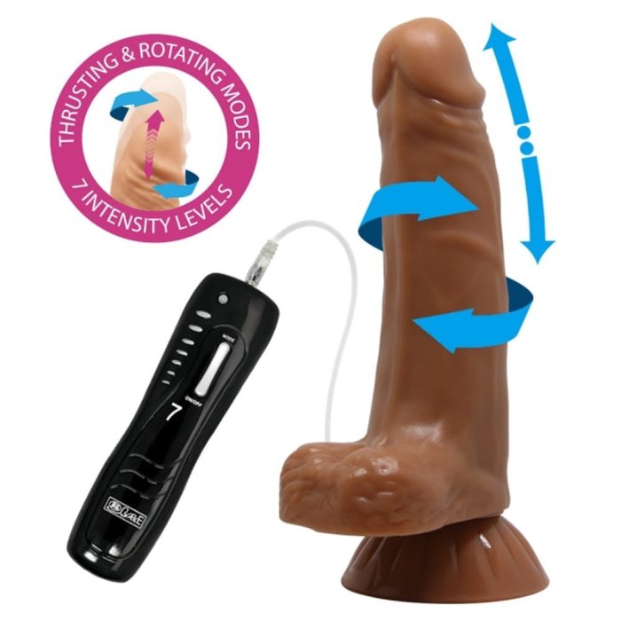 Vibrator Lybaile »Easton« 18,5 cm - Natural - detaliu design