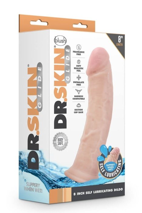 Dildo Blush "DR. SKIN" 20 cm - Natural