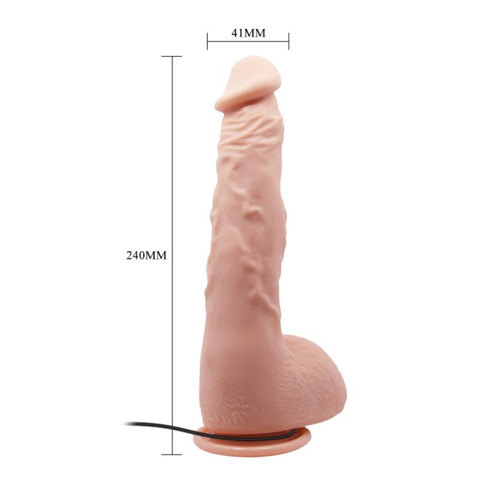 Vibrator XXL Realistic Baile »Bonny« 27 cm - Natural