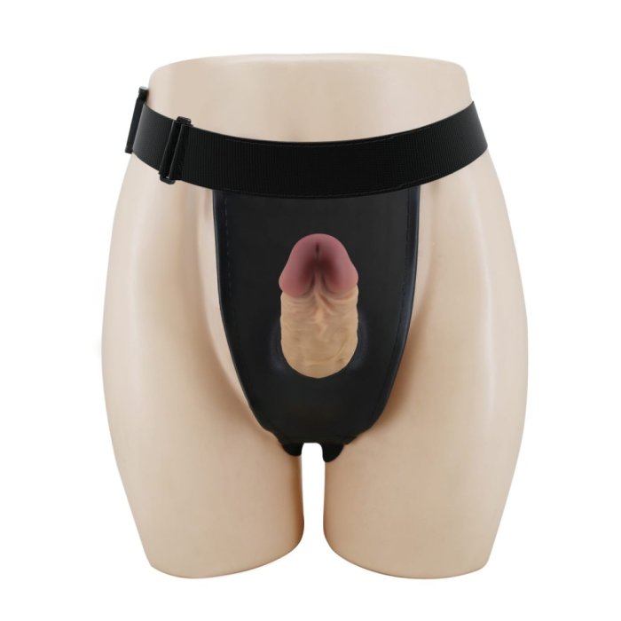 StrapOn Barbati Pretty Love »Houston Harness Briefs« 17,5 cm - vedere laterala