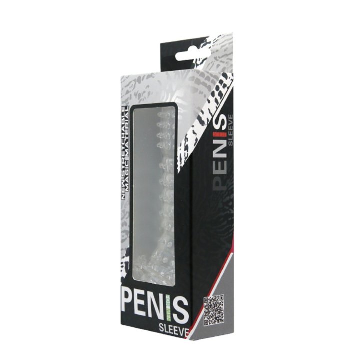 Prelungitor Penis Lybaile »Penis Sleeve Clear« 13,5 cm - vedere laterala
