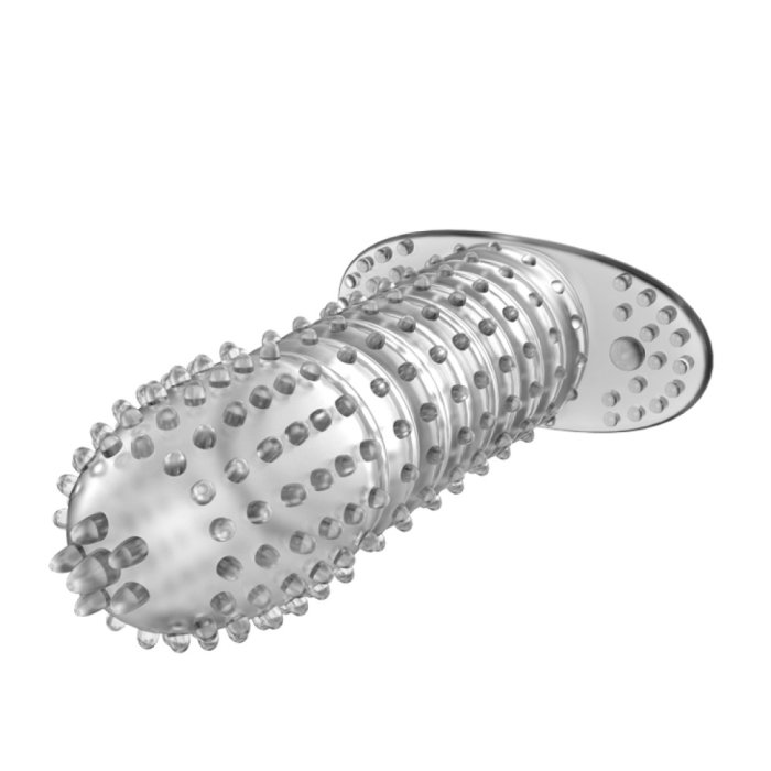 Prelungitor Penis Lybaile »Penis Sleeve Clear« 13,5 cm - culoare si material