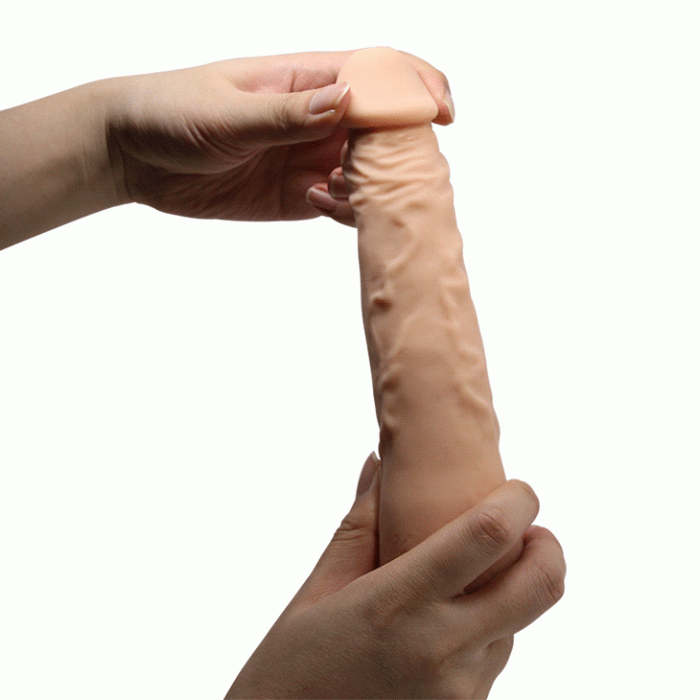 Dildo Realistic Baile "Beautiful Jason" 25 cm - Natural - dimensiuni complete