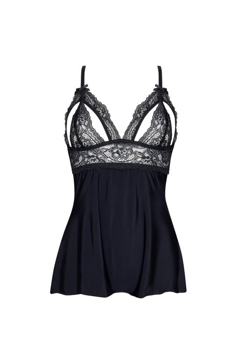 Lenjerie Sexy Femei de Lux Sarina Beauty Night -Negru