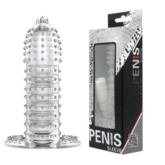 Prelungitor Penis Lybaile »Penis Sleeve Clear« 13,5 cm - detaliu finisaj