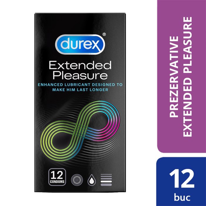 DUREX EXTENDED PLEASURE 12 Bucati#