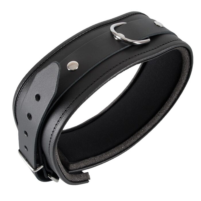 Zgarda  ZADO "Leather Collar" - Negru##