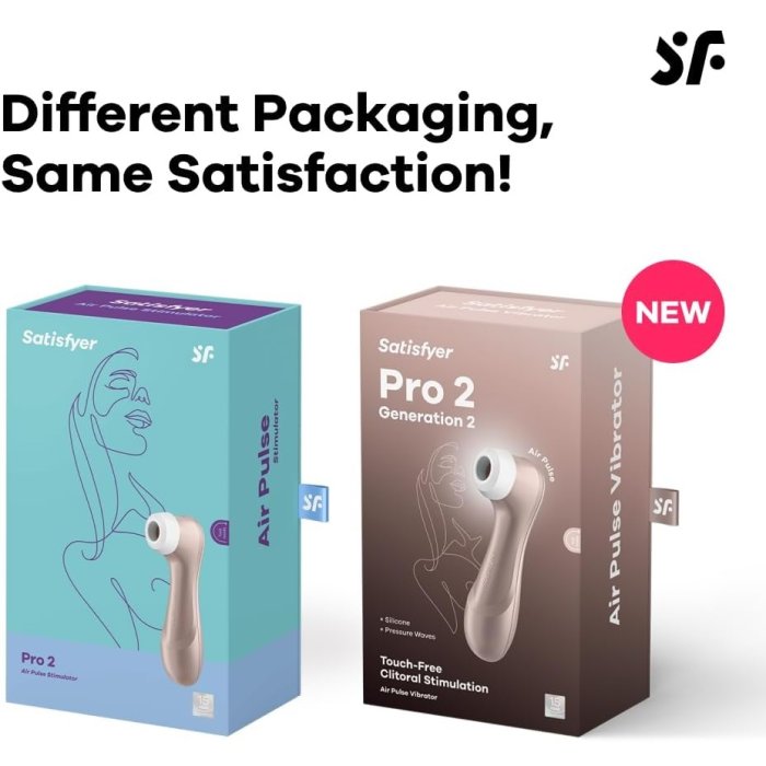 Vibrator Satisfyer »Pro 2« Generation 2, Auriu - culoare si material