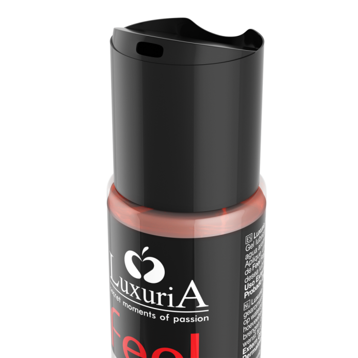 Lubrifiant Intim Luxuria "Feel" 60ml - Capsuni##